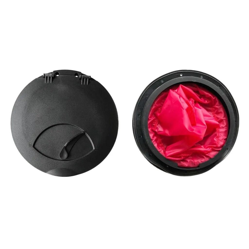 28cm 11'' Hatch Cover Deck Plate Kit & Storage Bag Nylon UV & Sun Protection Boat Cover for Dinghy Marine Boat Kayak Canoe