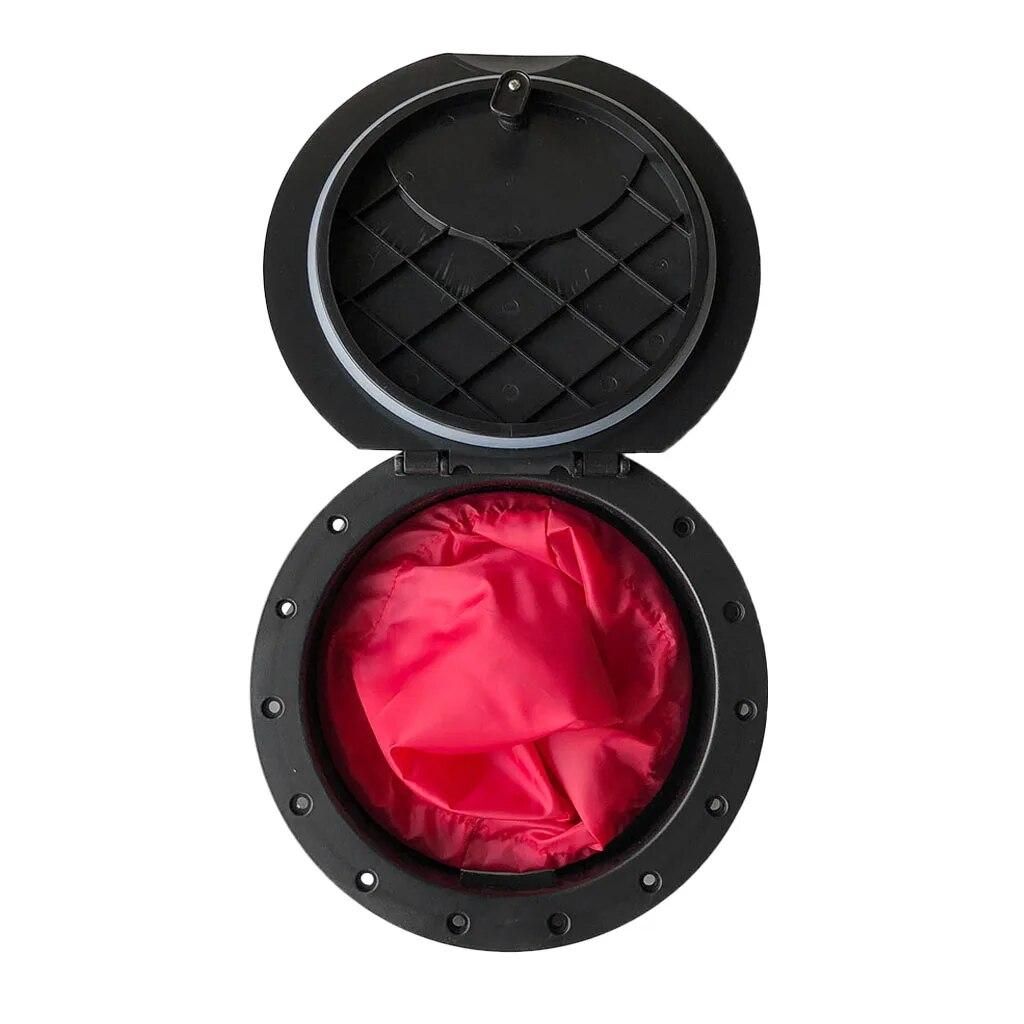 28cm 11'' Hatch Cover Deck Plate Kit & Storage Bag Nylon UV & Sun Protection Boat Cover for Dinghy Marine Boat Kayak Canoe