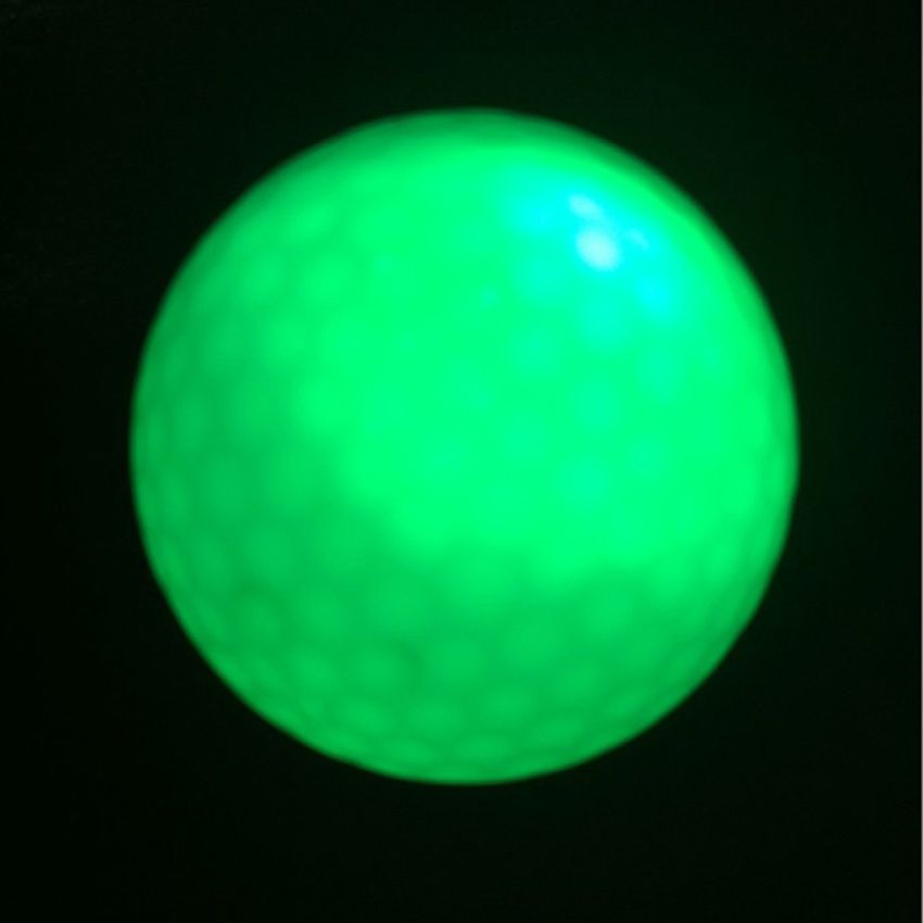 3Pcs Glow In Dark LED Light Up Golf Ball Official Size Tournament Ball