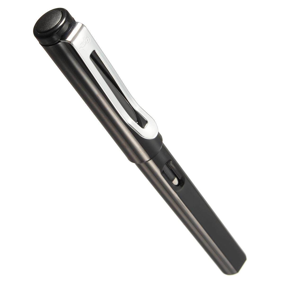 Black White 0.5mm Nib Fountain Fen Inking Pens Luxury Gift Pens For Writing Office Stationery Children Student Gifts Black 0.5mm