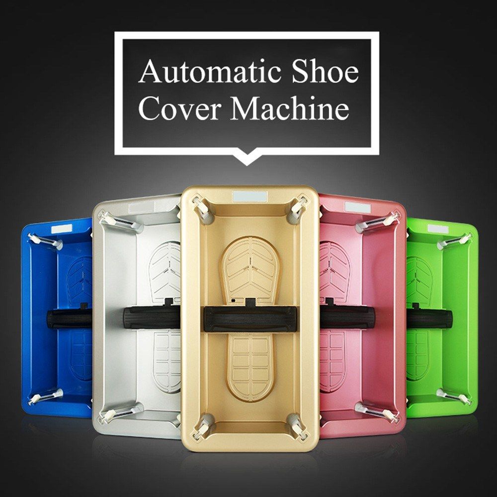 Automatic Shoe Cover Dispenser Overshoe Machine Home Office