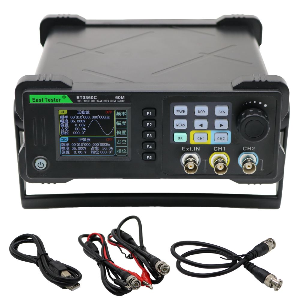 2.4Inch TFT LCD Display Dual Channel Function Arbitrary