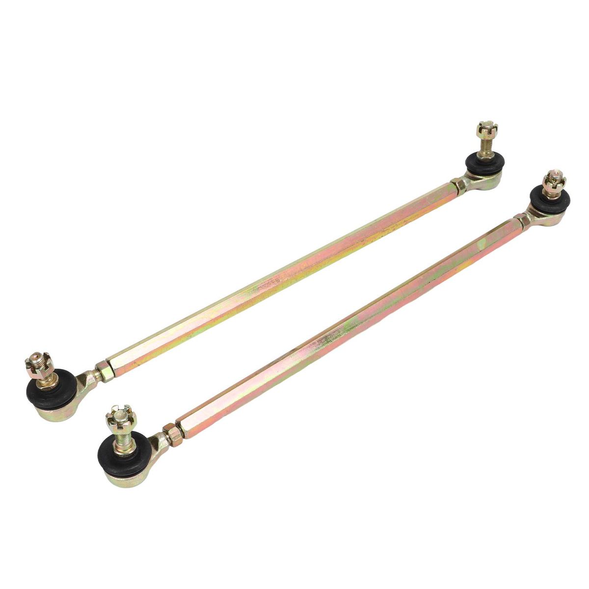 Steering Tie Rod 330mm Tie Rod Kit 1 Pair Strong Wear Resistant Professional High Accuracy High Sterngth Stable for ATV