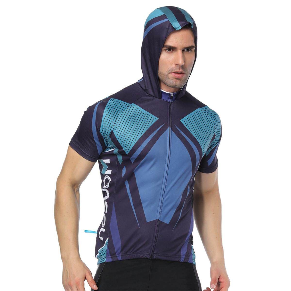 Men's Cycling Clothing MTB Bike Short Sleeve Bicycle Jersey Racing Clothing Sports Wear XL