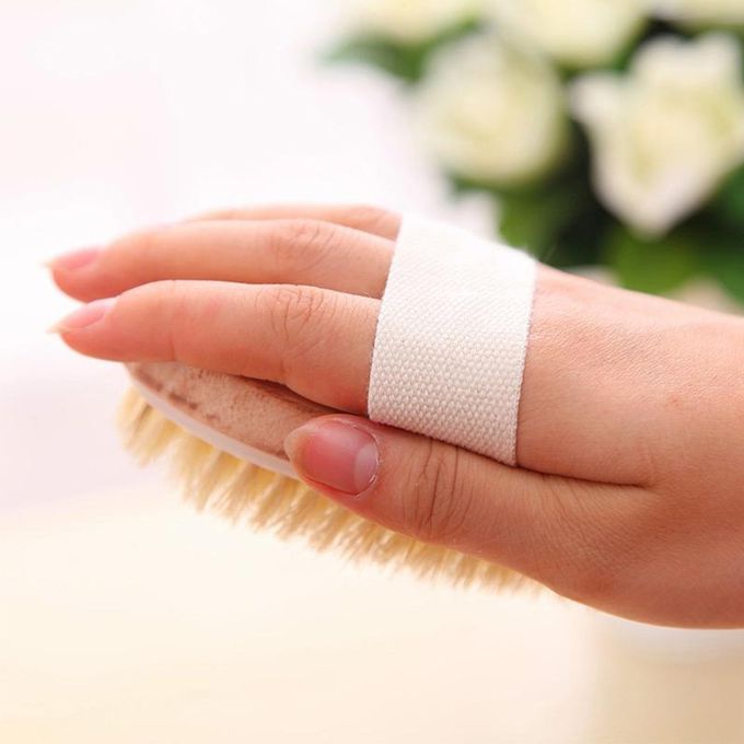 SOUTH FIN 2-in-1 Dry Skin Body Brush With Natural Bristles