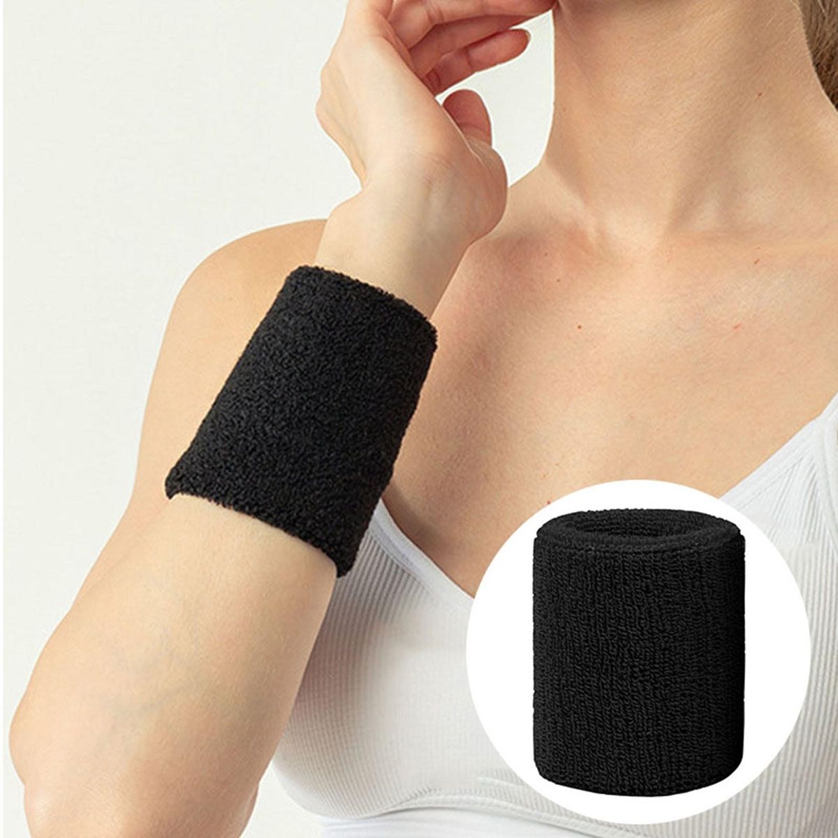 Sports Wrist Guard Performance Wrist Support for Exercise Black