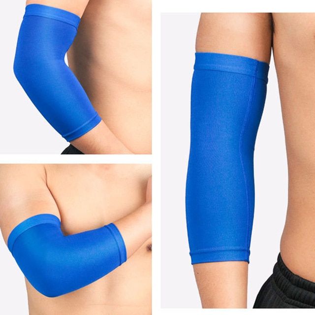 Happtyl 1pcs Compression Arm Short Sleeves Elbow Pads For D