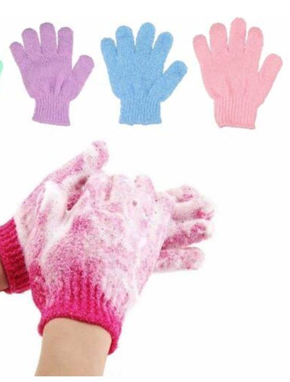Exfoliating Beauty Bath Gloves -12pcs