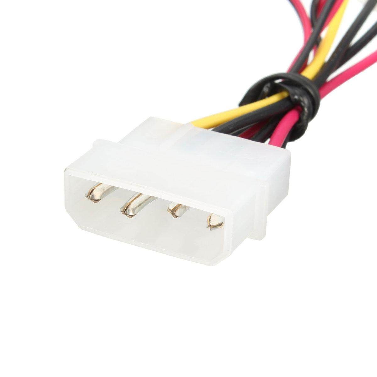 281370990136Lots 4 RGB Quad 4-LED Light Quite Clear 80mm PC Computer Case Cooling Fan Mod