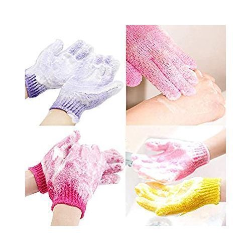 Exfoliating Bathing Gloves 1 Pair = L&R Hands