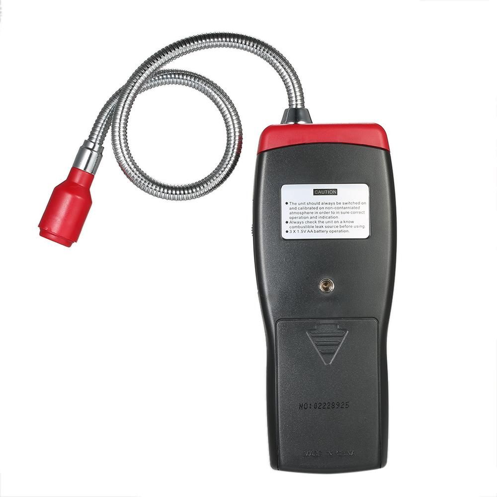 SMART SENSOR Brand New Handheld Portable Automotive Mini Combustible Gas Detector Gas Leakage Location Determine Tester with Sound and Light Alarm