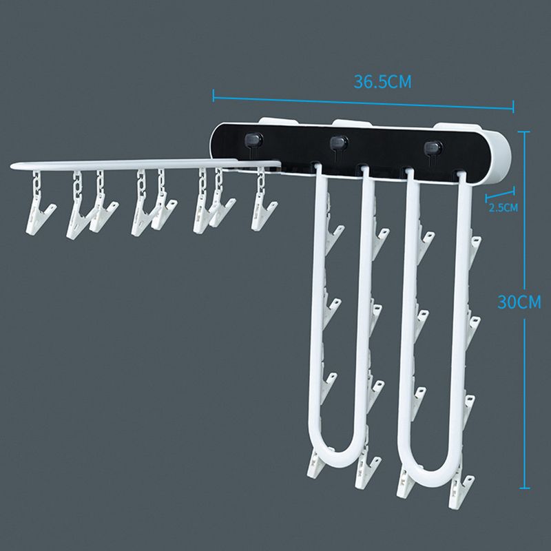 Multi-Clip Folding Hanger Plastic Multi-Clip Children's