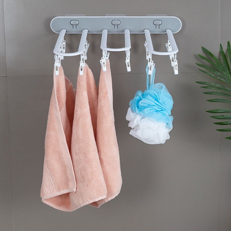 Multi-Clip Folding Hanger Plastic Multi-Clip Children's