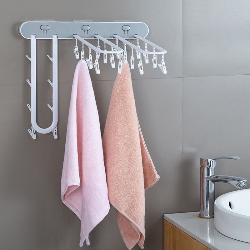 Multi-Clip Folding Hanger Plastic Multi-Clip Children's