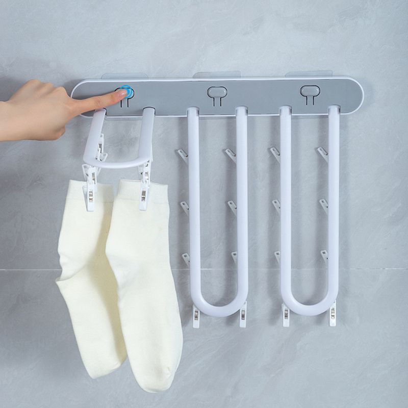 Multi-Clip Folding Hanger Plastic Multi-Clip Children's