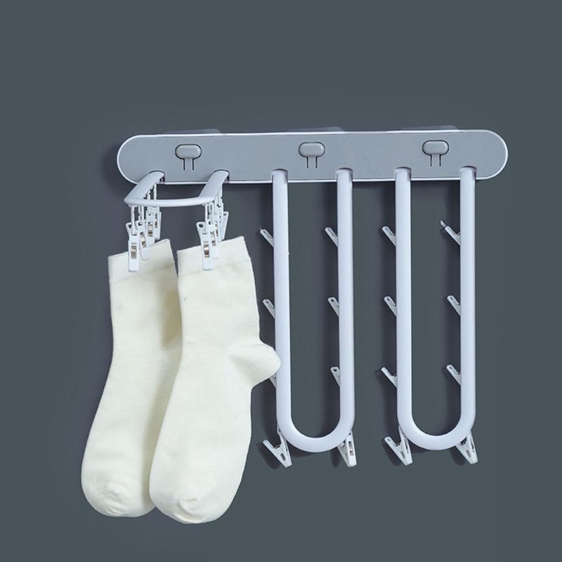 Multi-Clip Folding Hanger Plastic Multi-Clip Children's