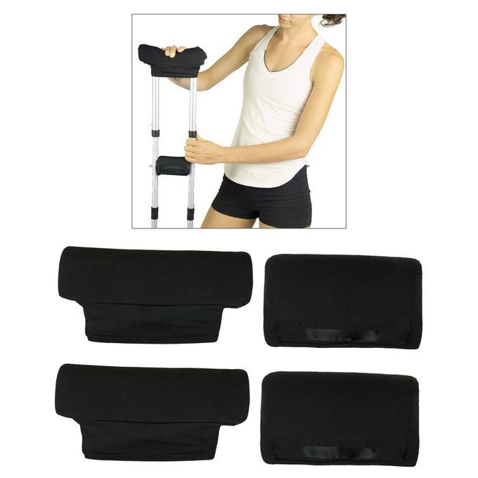 2pair Crutch Pads For Walking Arm Crutches Padded Forearm Pillow Soft