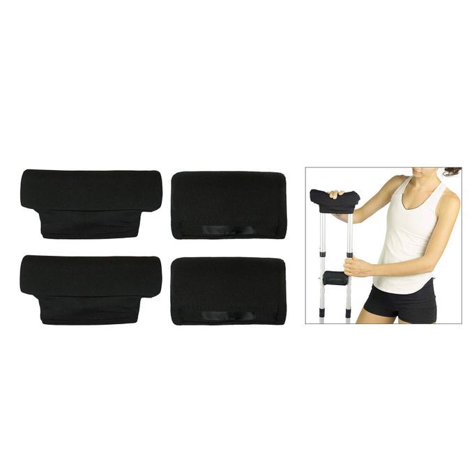 2pair Crutch Pads For Walking Arm Crutches Padded Forearm Pillow Soft