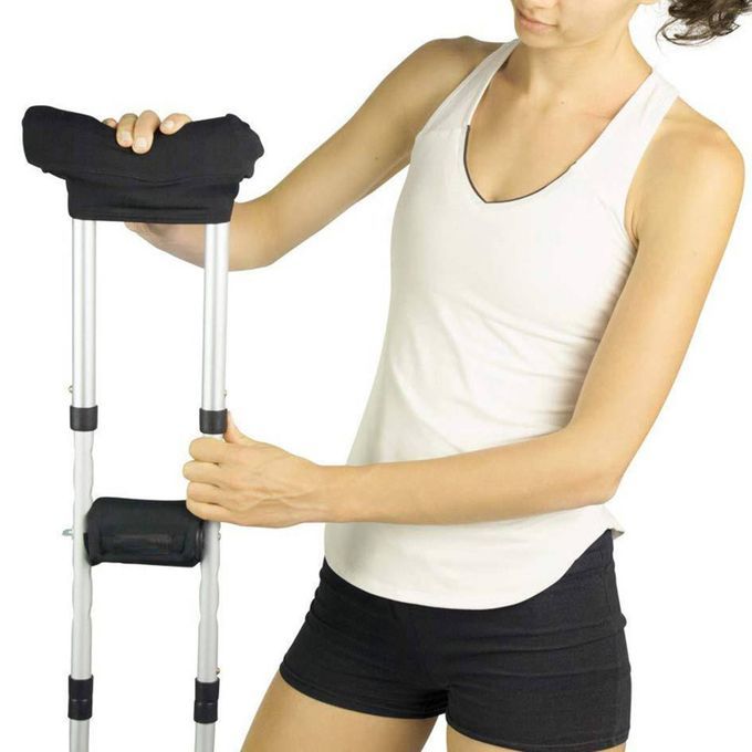 2pair Crutch Pads For Walking Arm Crutches Padded Forearm Pillow Soft