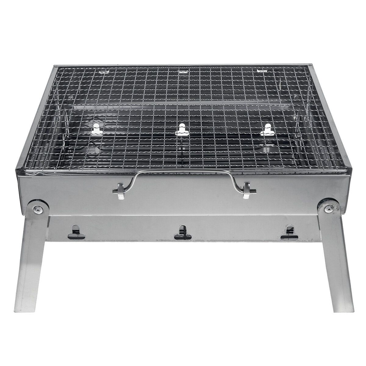 BBQ Barbecue Black Grill Folding Light Outdoor Portable Charcoal Travel Picnic