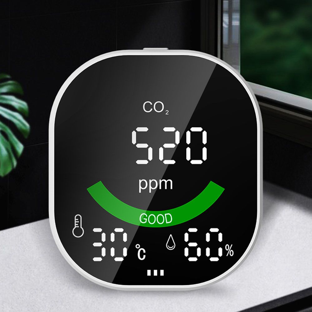 Multifunctional 3in1 CO2 Temperature Humidity Monitoring
