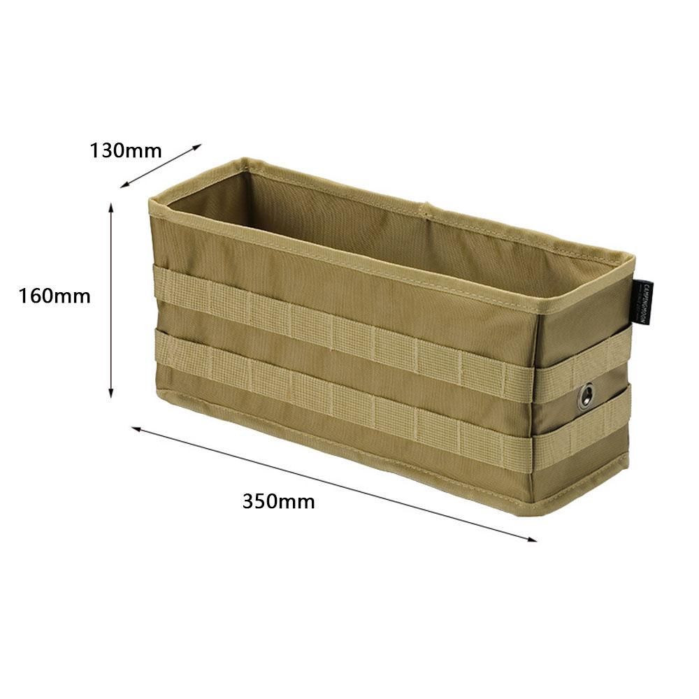 CAMPINGMOON Large Capacity Polyester Fabrics Bag Multifunctional Sofa Chair Arm Rest Storage Organizer Outdoor Magazine Sundries Carrying Bags
