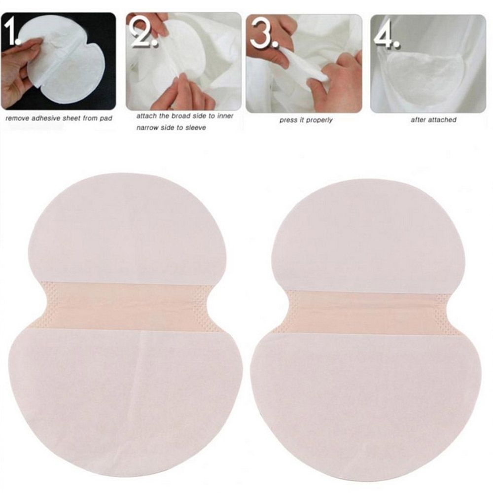 50PCS Underarm Sweat Pads Underarm Antiperspirant Sticker