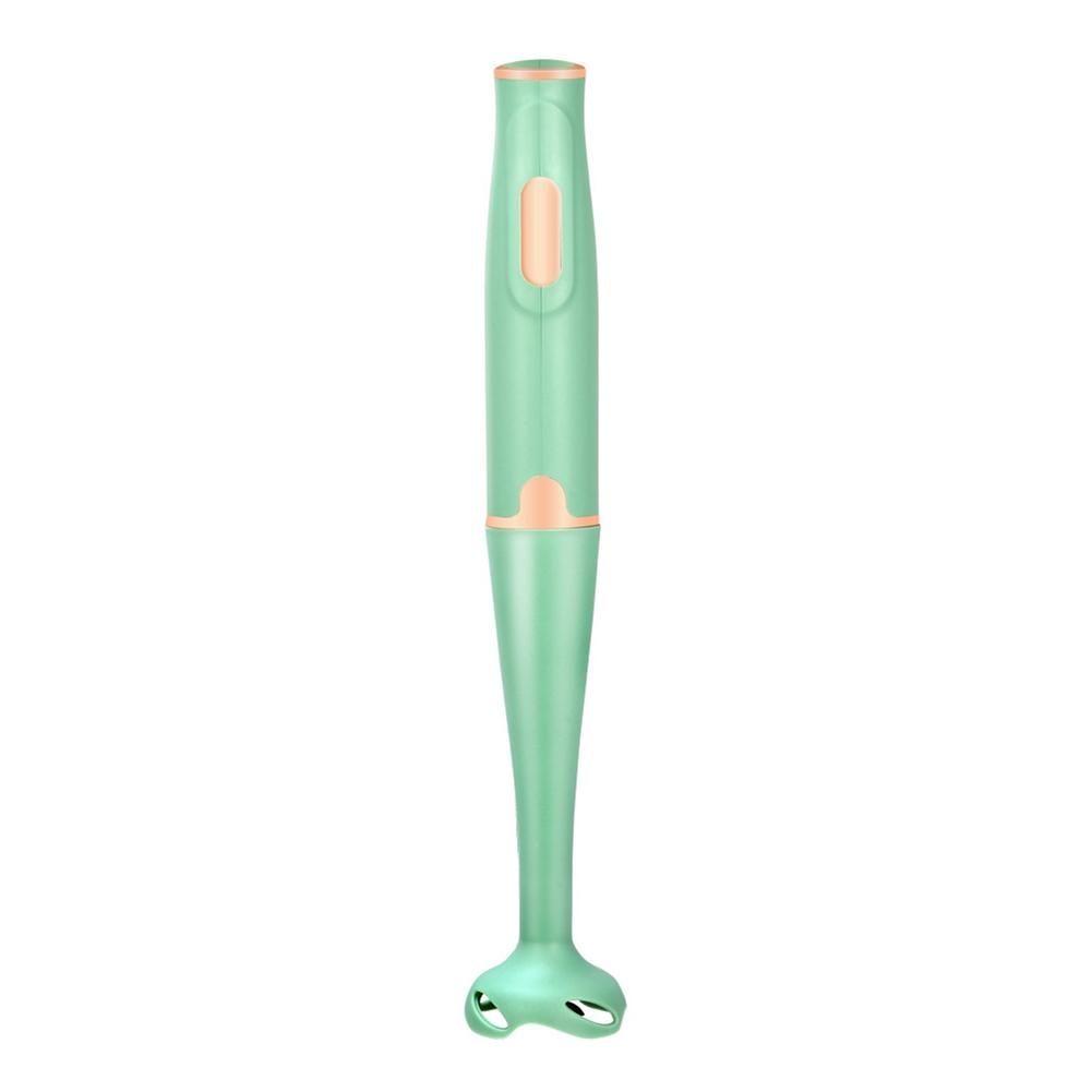 Immersion Blender 300-Watt Turbo Stick Hand Blender Powerful Ice Crushing Design Purees Smoothies Green EU Plug