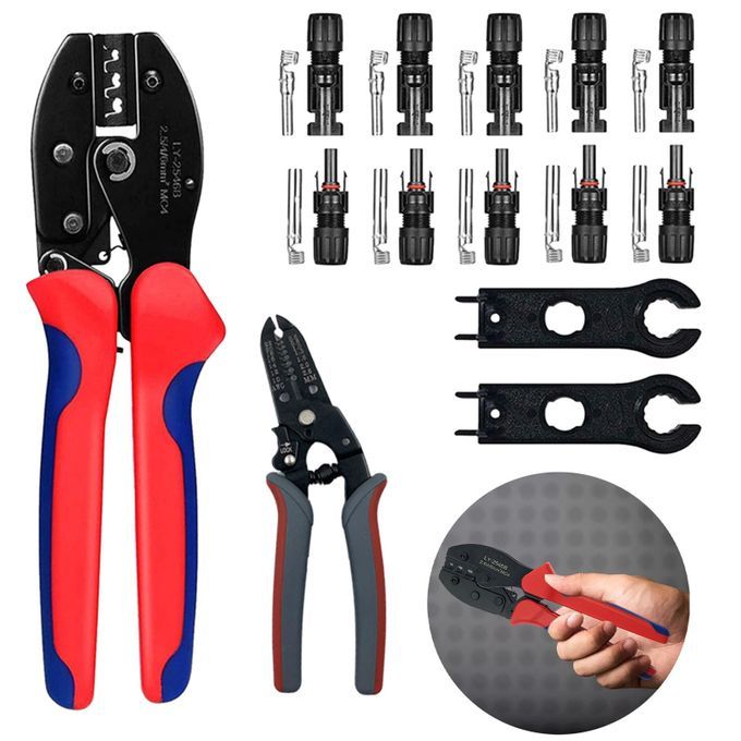 Closed Barrel Crimper  Crimping Tool 1Set B