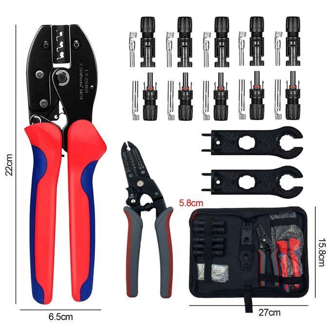 Closed Barrel Crimper  Crimping Tool 1Set B