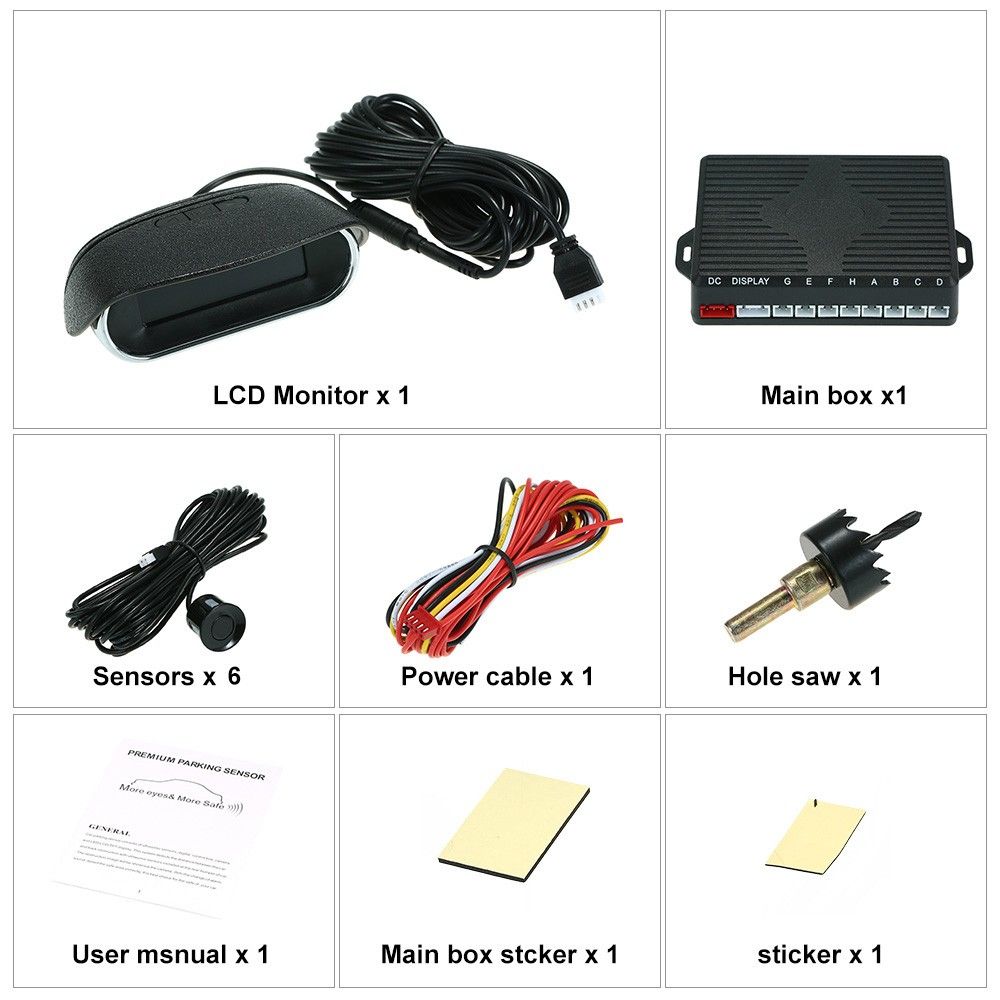 Parking Sensors Sensors Electronics Cars Parking Assistance