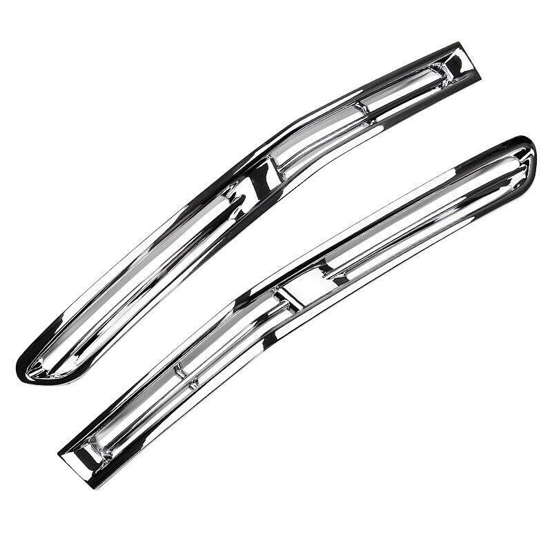 Car Front Bumper Corner Fog Light Lower Moulding Trim for Toyota Highlander 2015-2017