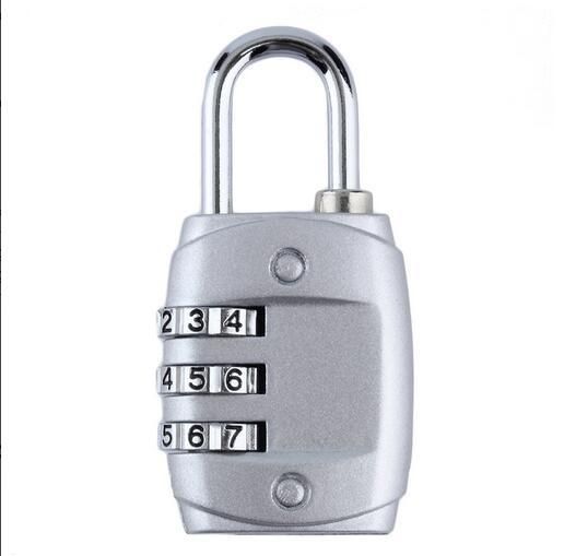 3 Digit Dial Combination Code Number Lock Padlock