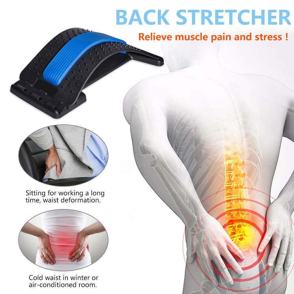 Back Stretcher Lumbar Back Pain Relief Device