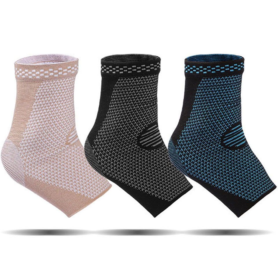 1Pcs Compression Knitted Sport Ankle Support Basketball Football Professional Ankle Protector Tight-Fitting Ankle Support-2