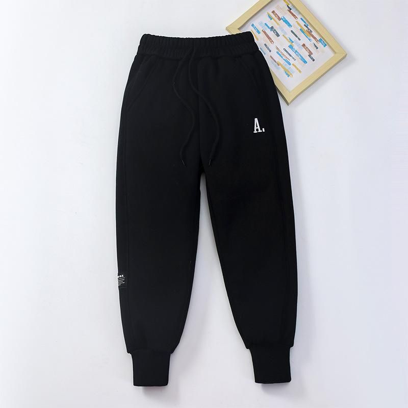 Children's Clothing Wholesale Children's Velvet Sweatpants Cold Protection In Winter Girls
