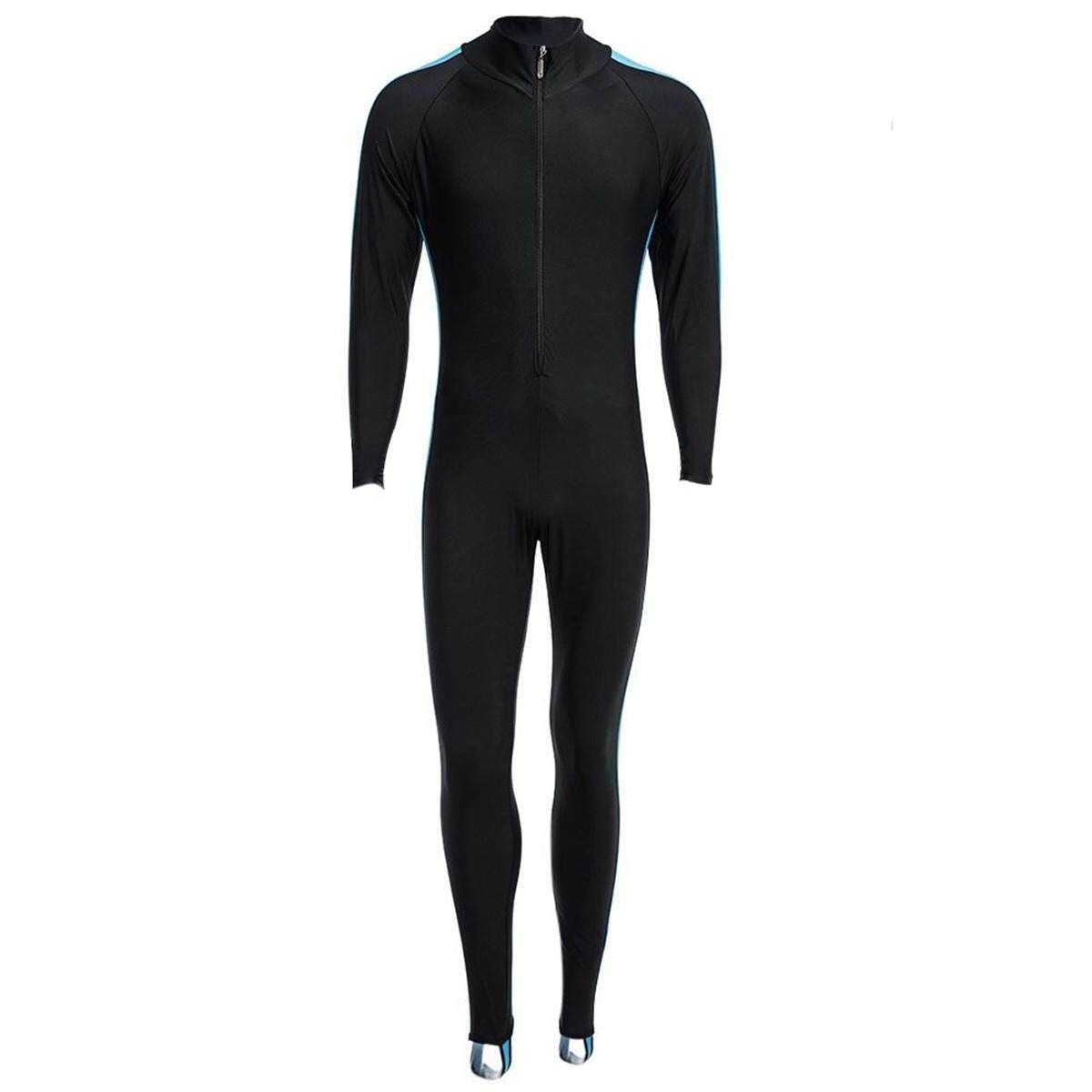 Unisex Watersport Sun Block Warm Scuba Diving Suit Wetsuit Swimming Jumpsuit M M