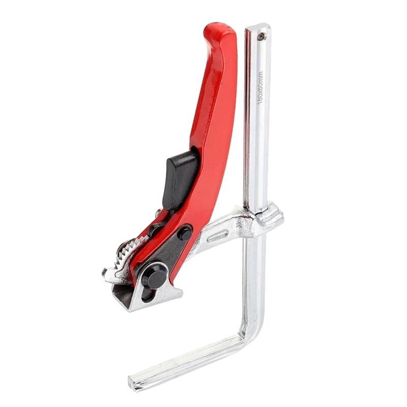 Quick Guide Rail Clamp Carpenter F Clamp Quick Clamping for - and Guide Rail System Hand Tool Woodworking DIY