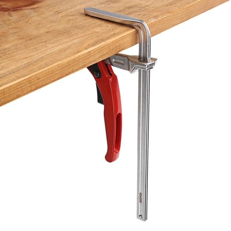 Quick Guide Rail Clamp Carpenter F Clamp Quick Clamping for - and Guide Rail System Hand Tool Woodworking DIY