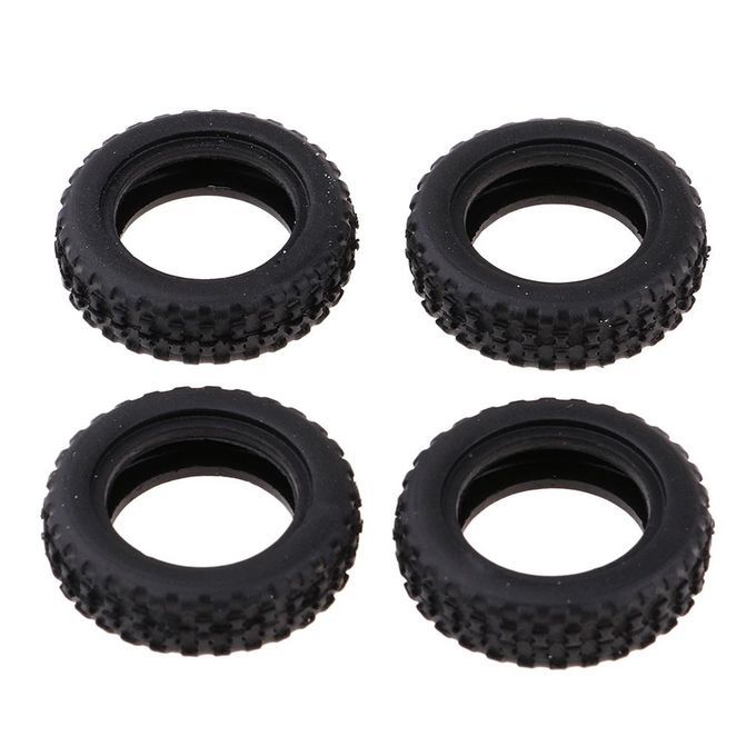 2x Durable Black Plastic Tire Tyres For WLtoys K979 K989 Accessories,
