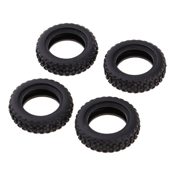 2x Durable Black Plastic Tire Tyres For WLtoys K979 K989 Accessories,