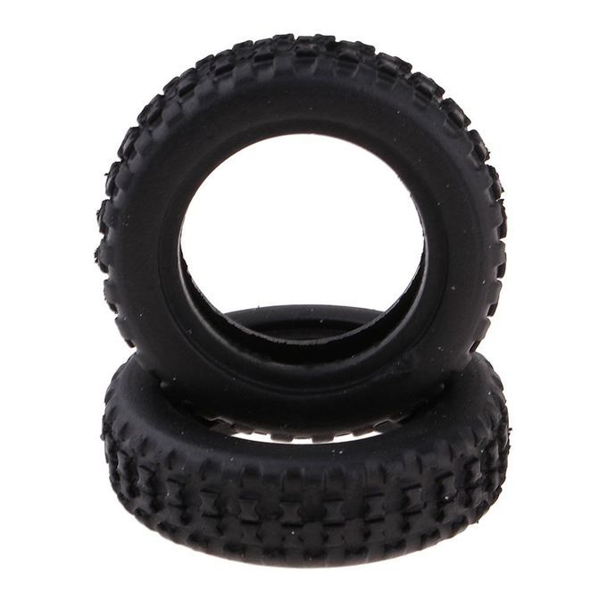 2x Durable Black Plastic Tire Tyres For WLtoys K979 K989 Accessories,