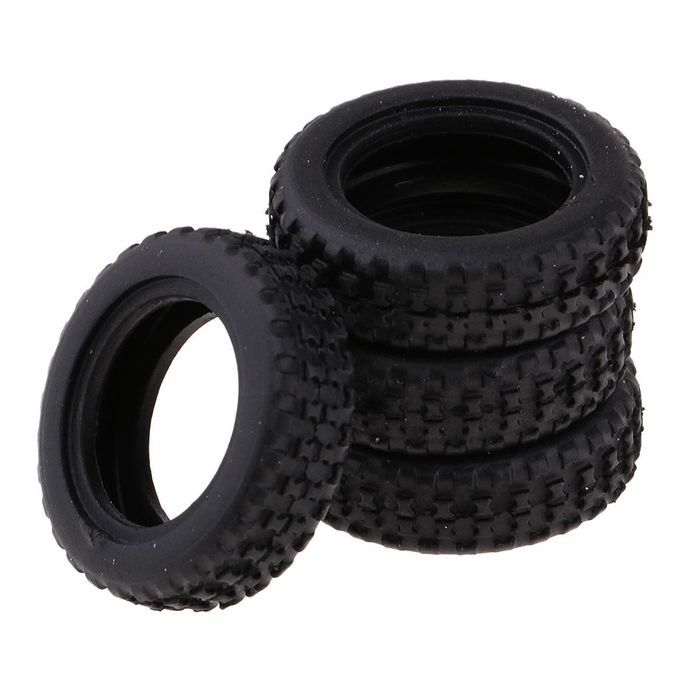 2x Durable Black Plastic Tire Tyres For WLtoys K979 K989 Accessories,