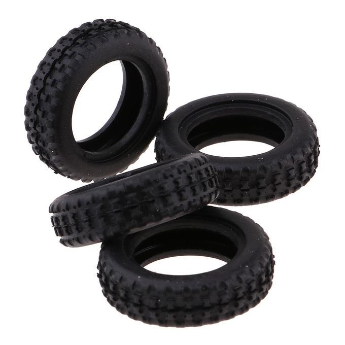 2x Durable Black Plastic Tire Tyres For WLtoys K979 K989 Accessories,