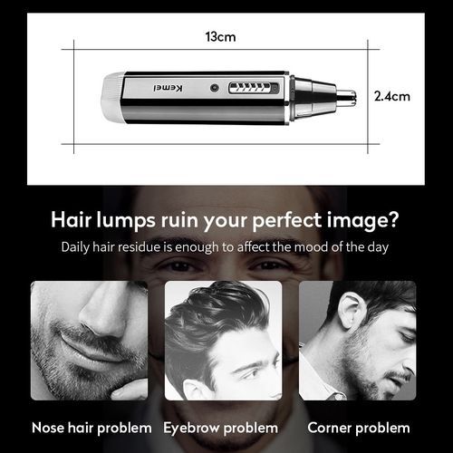 4 In 1 Nose/Beard/Eyebrows & Hair Trimmer (Rechargeable)