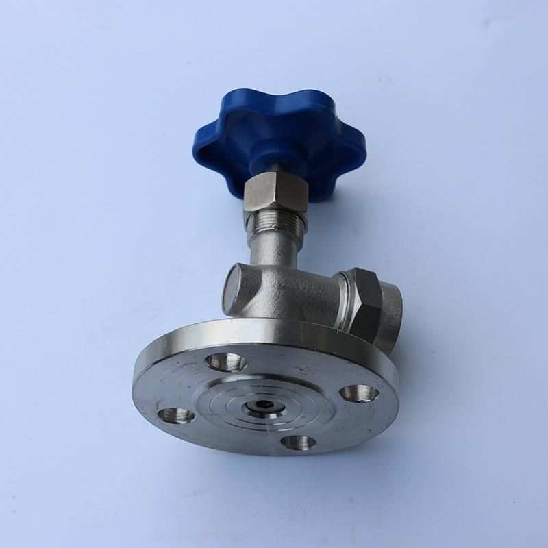 Stainless Steel Flange Cock 201/304 Flange Cock with Sewage Ball Valve Jx49w Liquidometer Angle Valve 4 Points
