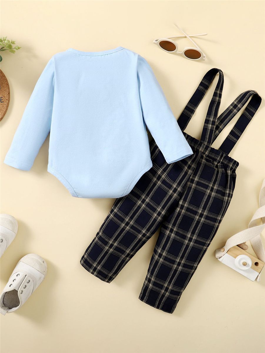0-2 Years Old Newborn Baby Boy Clothes Little Gentleman British Style