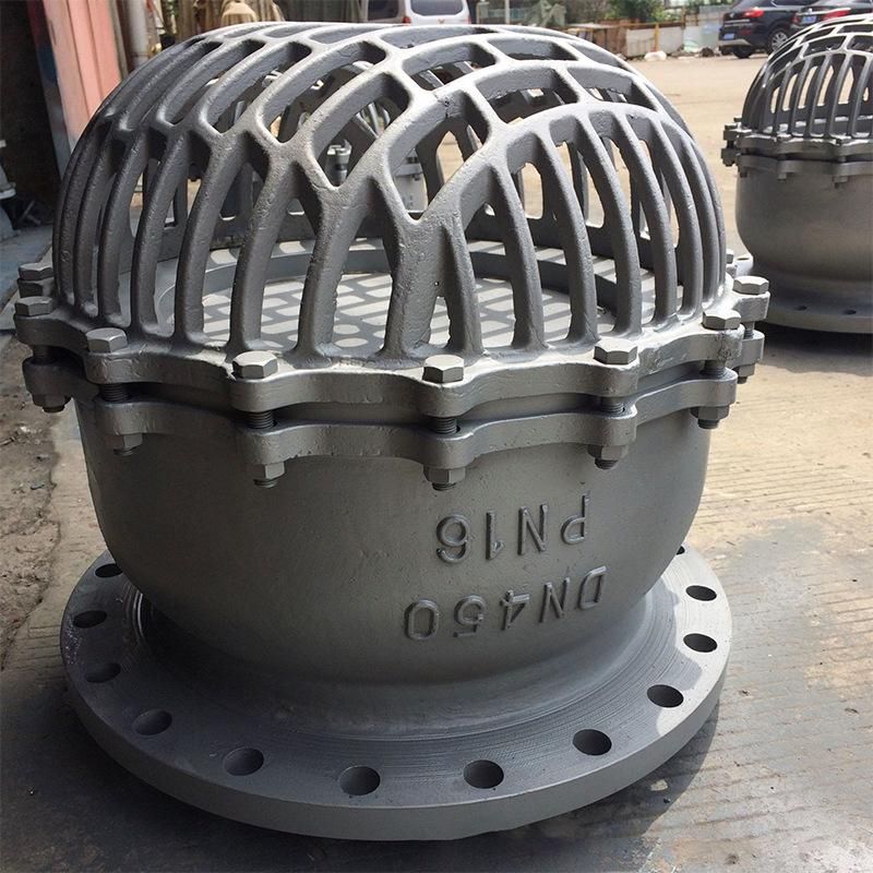 Carbon Steel Flange Bottom Valve H42w Flange Bottom Valve Carbon Steel Pump Water Absorption Valve Check Lift Vertical Bottom Valve