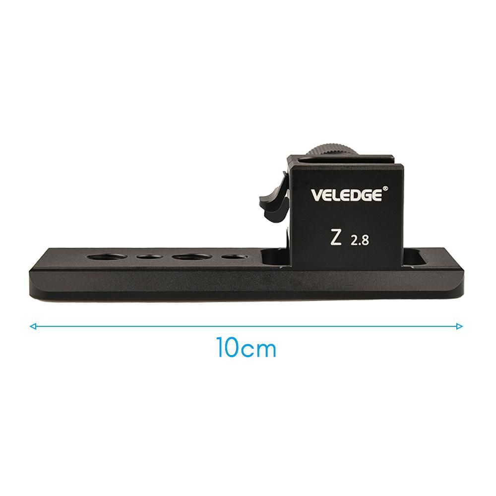 VELEDGE Aluminum Alloy Arca QR Plate Lens Collar Foot Stand Tripod Mount Base Lens Supports Holder Replacement for Nikon Z-mount 70-200mm F2.8 VR S Lens Foot Collar