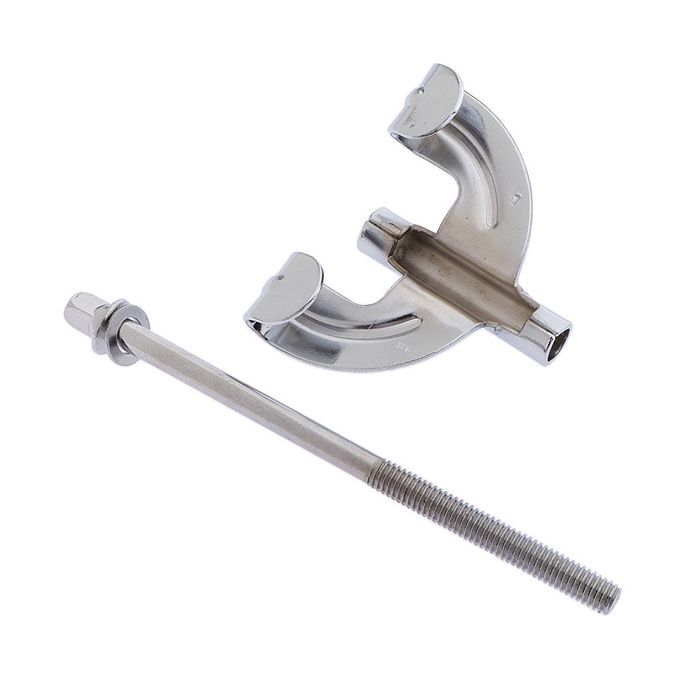 8x Bass Drum Claws & Tension Rods For Drum Assembly Mount Repair